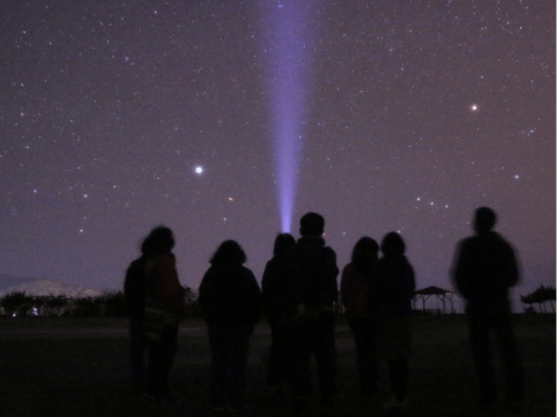 夜は星空観賞会を予定しています。Ⓒ神津島観光協会