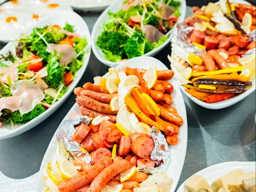 白河産食材を使用した料理