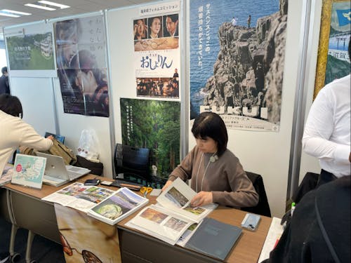 JFC ロケ地フェアの福井県ブースです