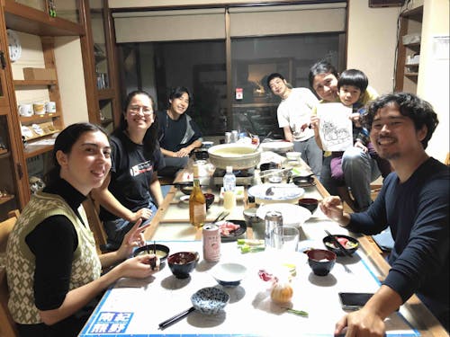 外国人のお客様が多数訪れます