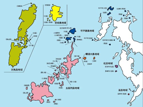 対象となるながさきの「しま」