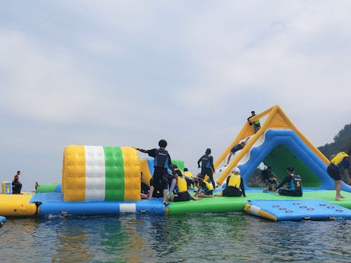 海上アスレチック