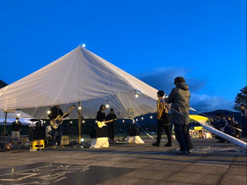 tsumugu野外フェスの様子