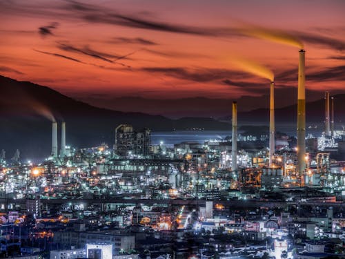 日本13大工場夜景都市に選ばれています