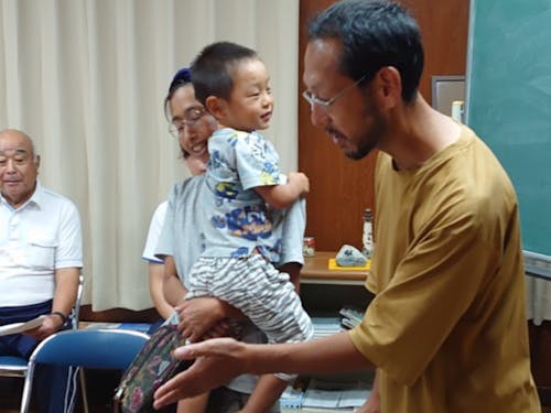 島や海沿いでの生活に関心があり、京都から参加♪