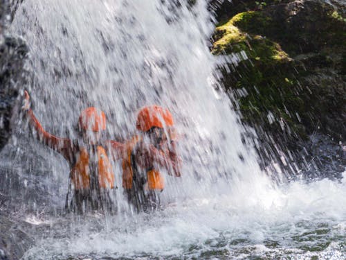 夏のシャワークライミングは中国山地の清流あってこそ
