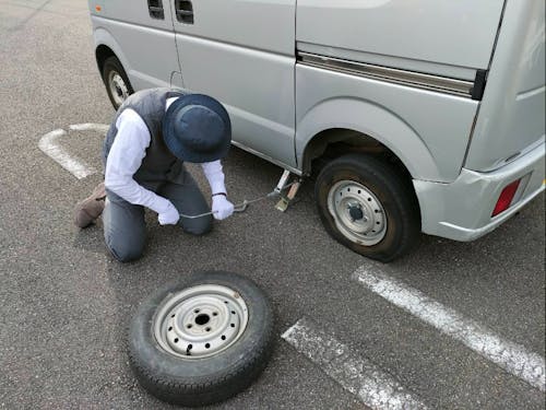 パンク!!地元のお兄さん声かけてくれたり