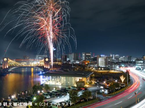 夏の花火(富山市)