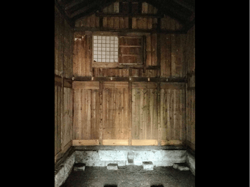 大谷石蔵内部の様子