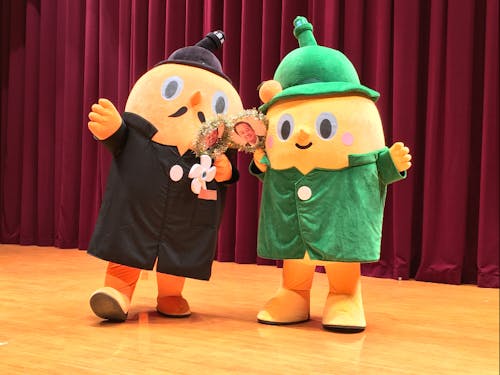 伊方町のゆるキャラ「サダンディー×チビダンディー」