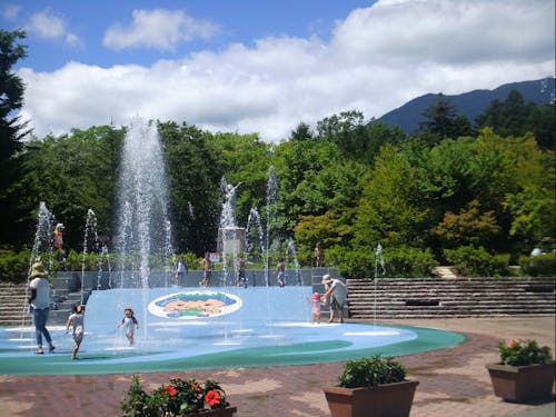 のんびり遊べる場所もたくさんあります♪