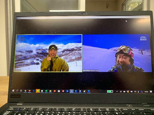 自宅でバーチャルトリップ白馬を