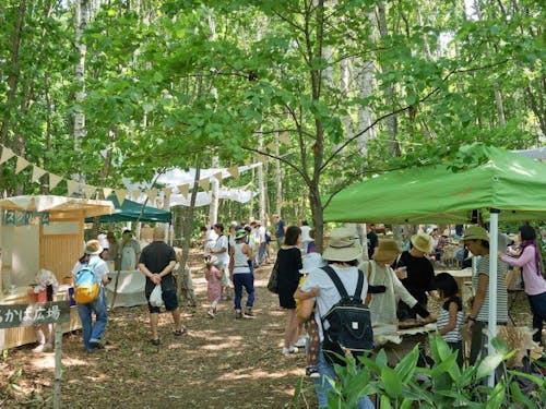 町のイベントだけじゃなく、町民主体のイベントも含めてとにかくイベントが多い町。イベント運営に携われば、あっという間につながりができます。