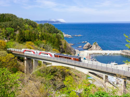 久慈エリア_普代村の三陸鉄道