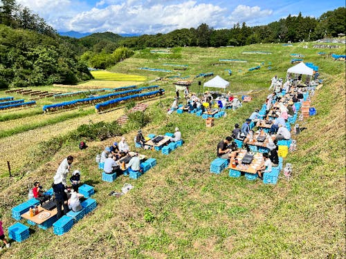 作業後はみんなで焼肉!