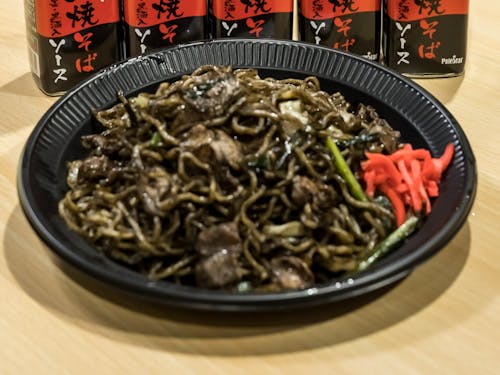 東村山名物「黒焼きそば」