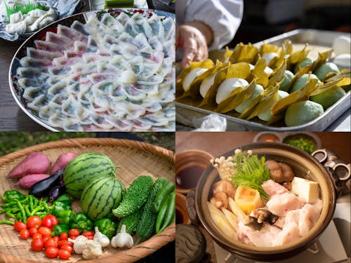 おいしい食べ物もたくさん