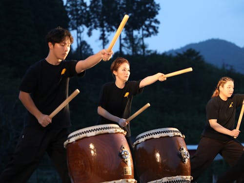 郷土芸能「いちょう太鼓」