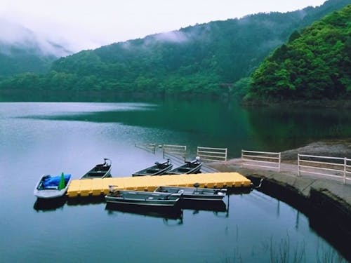 貸ボート(フィッシングや湖面鑑賞ができます)