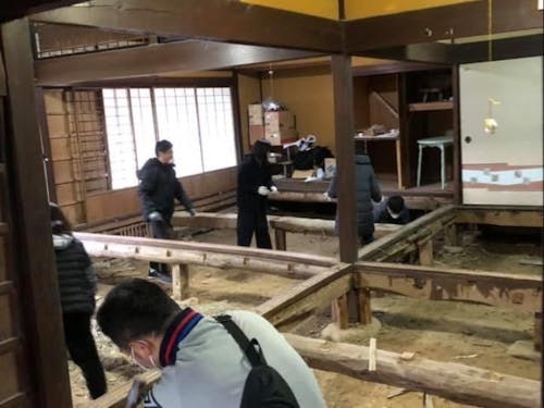 レストラン開業に向けみんなでリノベ