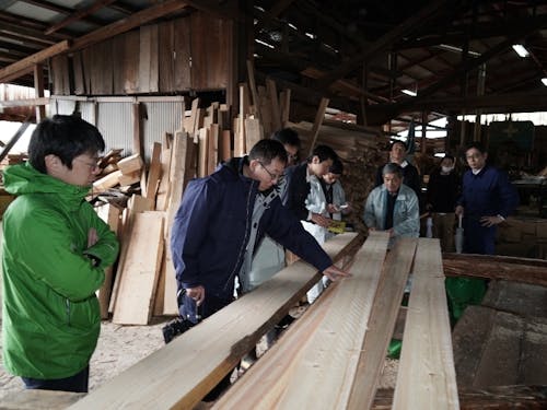 川上~川下の関係者で木材の最適な使途を決定