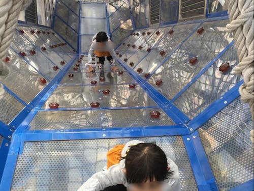 アスレチックが人気の「東児童館」を見学