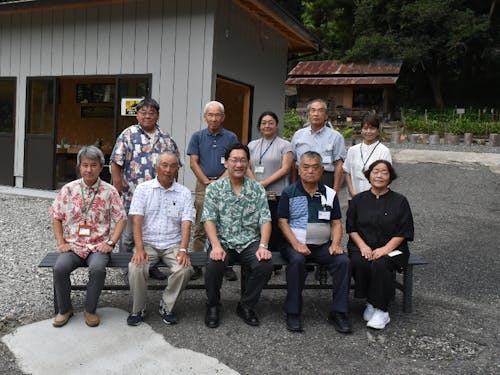 いわき市長・クマガイソウを守る会の皆さん