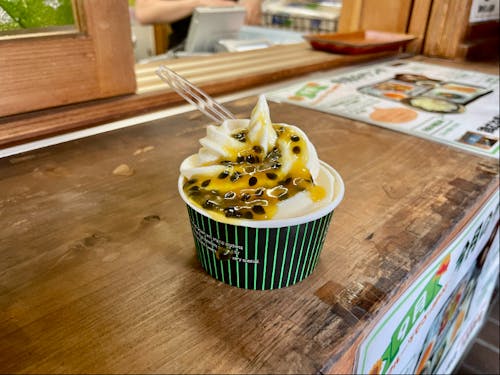 パッションフルーツも矢掛町で作っています