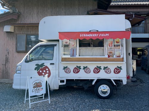 氷を一切使用せず、冷凍いちごのみを使用した果肉100%の贅沢かき氷が人気