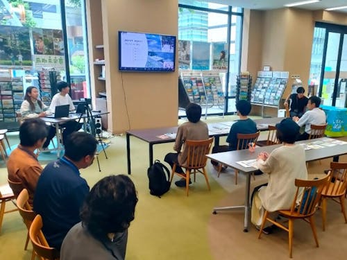 移住・交流情報ガーデンの様子