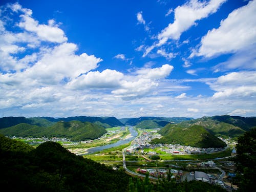和気町の町並み