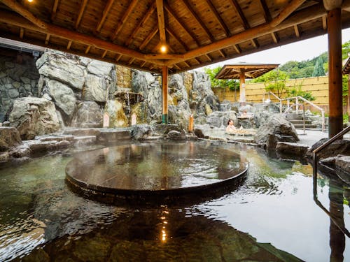 湯郷温泉 湯郷鷺温泉館(美作市)