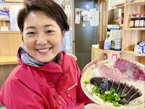 前任の久竹さんはカツオに魅せられ、地域プロジェクト事務局長に就任!