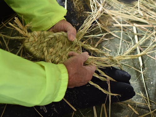 6~70年ぶりに作ったわらじ