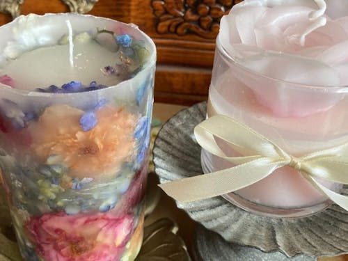 里山ローズでボタニカルキャンドルを作ろう