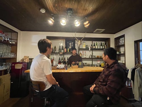 先輩移住者との交流