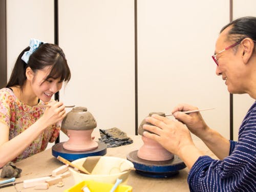 「陶芸教室 国立けんぼう窯」で陶芸体験