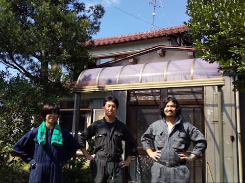 同期の協力隊も手伝ったくれた!