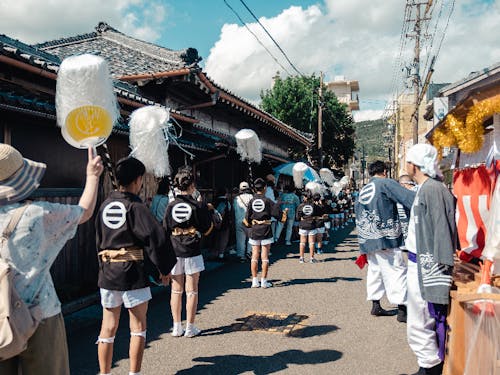 9月に行われた八幡神社例大祭