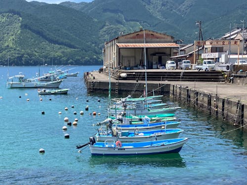 尾鷲市古江町の船着き場
