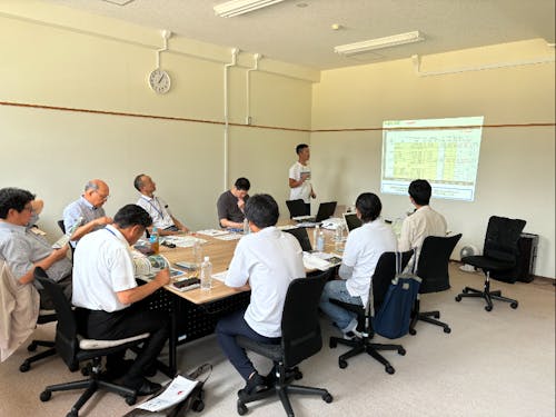 3か月に1回開催しているメンタリングの様子