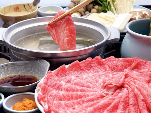 千成亭の近江牛