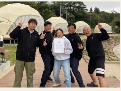 全社合宿で海士町チームが表彰されました!