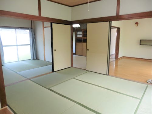 どの家も和室があります。