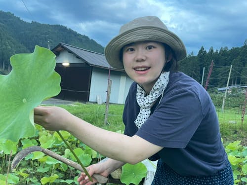 2 池田 雪乃さん(葛川在住)