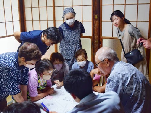 地域における探究活動(授業)の1コマ