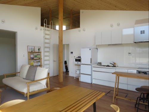 一軒家タイプのお試し居住施設あり!