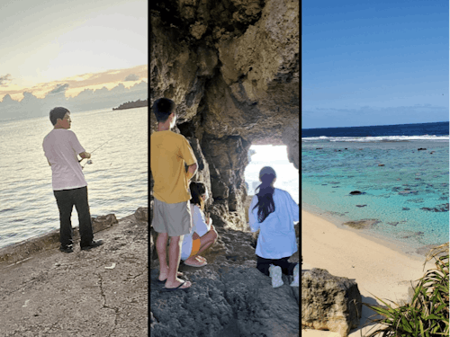 釣り/洞窟/ビーチ