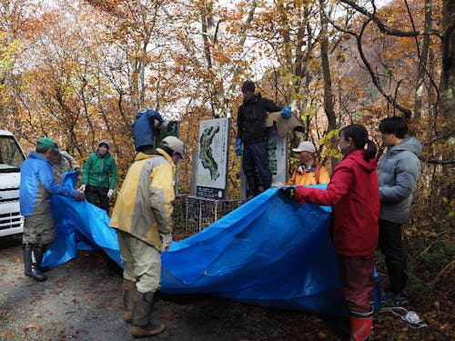 昨年の作業の様子です!