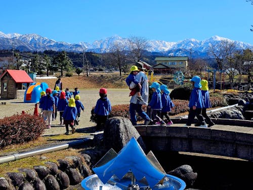剱岳と子どもたち